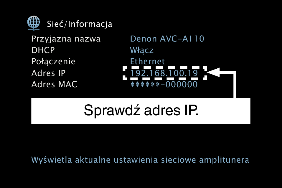 GUI NetworkInfo A110E2